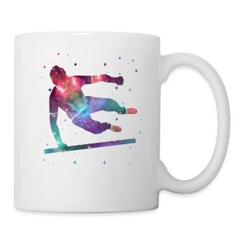 Parkour spatial Freerunner Course Enfants Freerunning Freerunning - Mug blanc - blanc - Droite