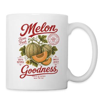 Melone Melon Goodness Shirt - Mug - white - Right
