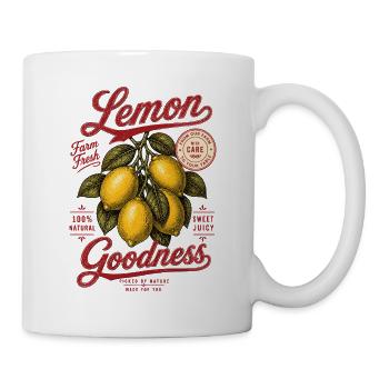 Chemise Zitronen Lemon Goodness - Mug blanc - blanc - Droite