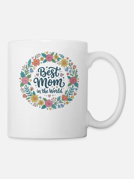 Beste Mama - Tasse - Weiß