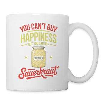 Plats allemands à la choucroute Cadeau de la choucroute - Mug blanc - blanc - Droite