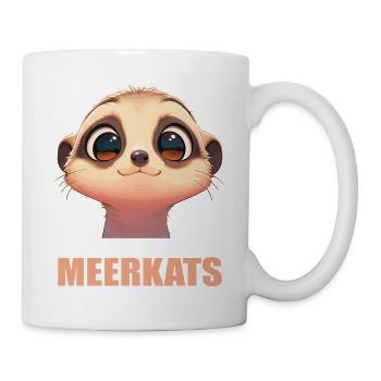 Meerkat Erdmännchen - Tasse - Weiß - Rechts