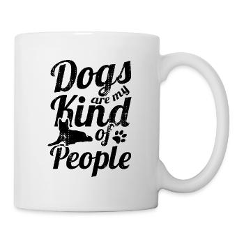 Dogs Are My Kind of People - Mug - white - Right