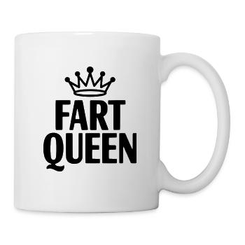 Furzkönigin - Tasse - Weiß - Rechts