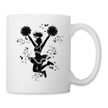 Cheerleader Cheer Mom Cheerleading - Mug - white - Right