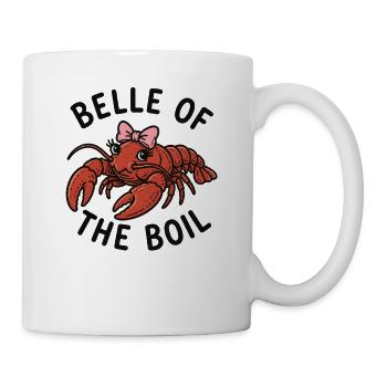 Belle Of The Boil Crawfish Women's Crawfish Boil - Tasse - Weiß - Rechts