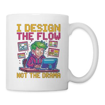 UX/UI Designer I Design The Flow User Experience - Tasse - Weiß - Rechts
