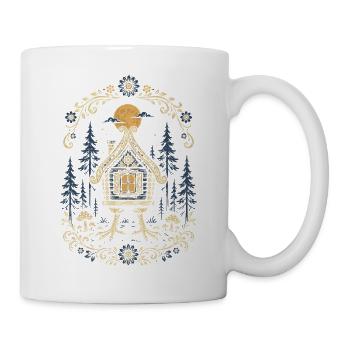 Baba Yaga Hut - Mug - white - Right
