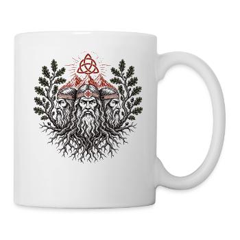 Triglav Wurzeln Emblem - Tasse - Weiß - Rechts