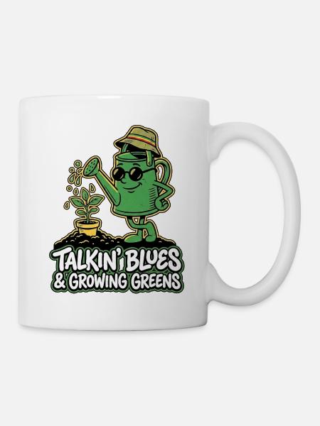 Growing Greens - Tasse - Weiß