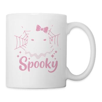 Spooky Ghost Halloween - Tasse - Weiß - Rechts