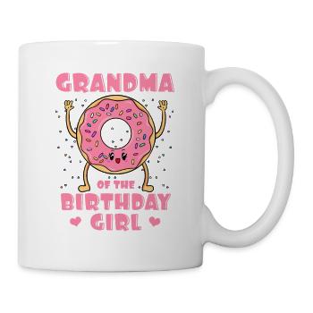 Oma des Geburtstagsmädchens - Tasse - Weiß - Rechts