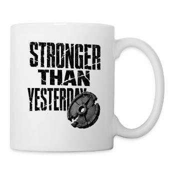Stronger Saying - Mug - white - Right