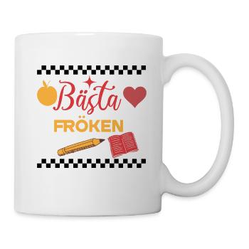 Bästa Fröken : Lärareinspiration - Mug blanc - blanc - Droite