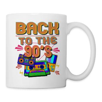 Back to the 90s - Mug - white - Right