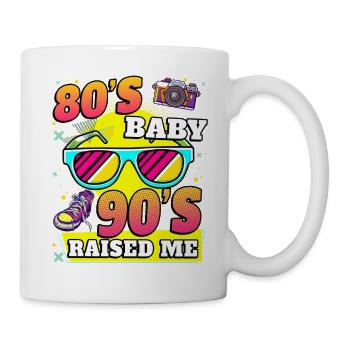 80s 90s Retro Vibe - Mug - white - Right