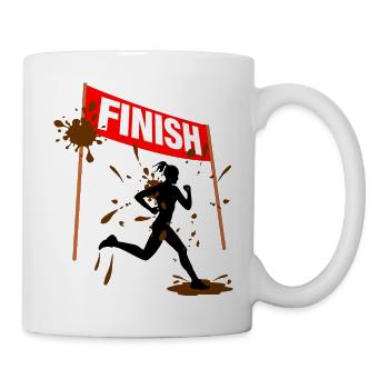 Mud Run Finisher Women - Mug - white - Right