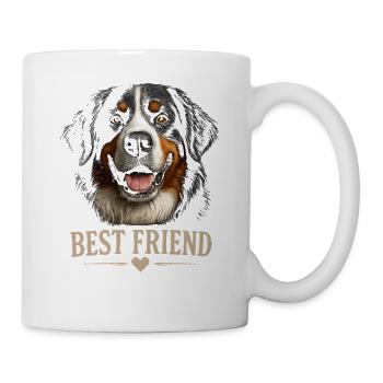 Bernese Mountain Dog Best Friend Dog Owner Dogs - Mug - white - Right