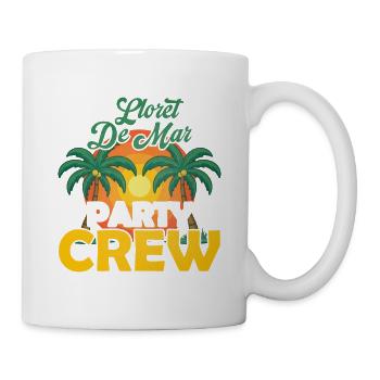 Lloret De Mar Party Crew - Tasse - Weiß - Rechts