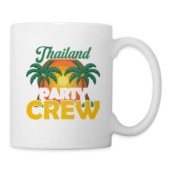 Thailand Party Crew - Tasse - Weiß - Rechts