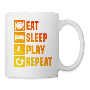 Indoor hockey gift idea for a hockey player - Mug - white - Right