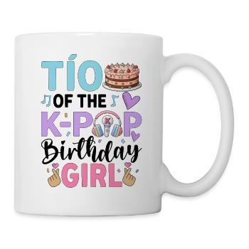 Tío of The K-Pop Birthday Girl - Mug - white - Right