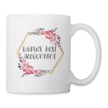 Meilleur comptable du monde – Cadeau de remerciement - Mug blanc - blanc - Droite