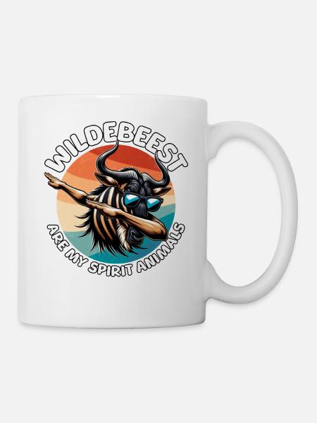 Lustige Gnu Sprüche - Tasse - Weiß