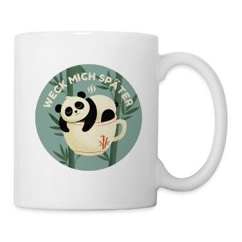 Panda Rêveur - Mug blanc - blanc - Droite