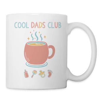 Révélation de sexe Club Papa Baby shower Baby Shower Papa - Mug blanc - blanc - Droite