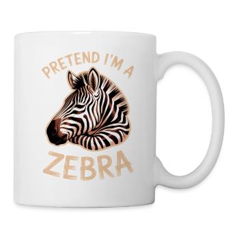 Zebra Sayings Zebras Funny Zebra Gift - Mug - white - Right