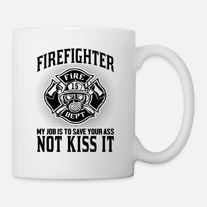 Fire_Fighter - Mug - white