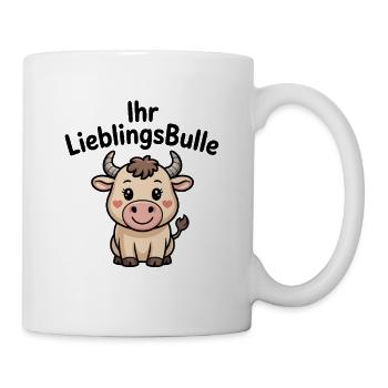  Ihr LieblingsBulle Niedlicher Kawaii Bulle Für - Tasse - Weiß - Rechts