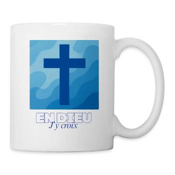 En Dieu j’y crois - Chretien - Mug blanc - blanc - Droite