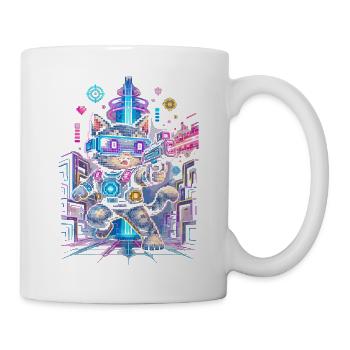 Laser Tag Cat - Mug blanc - blanc - Droite