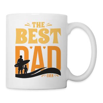Der beste Vater aller Zeiten - Tasse - Weiß - Rechts