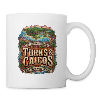 Turks & Caicos Tropical Paradise Edition - Mug - white - Right