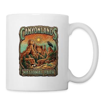 Canyonlands National Park Poster - Mug - white - Right