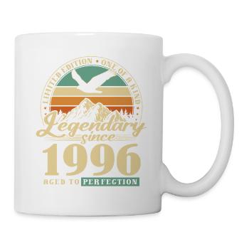 Gift, born in 1996, 30th birthday, 30 years - Mug - white - Right