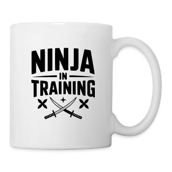 Ninja In Training - Mug - white - Right