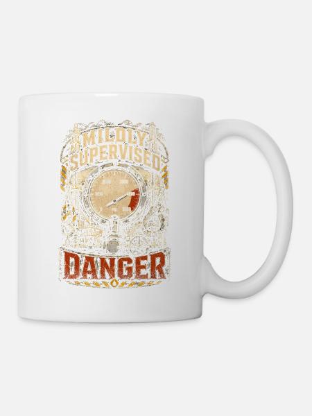 Bohrinsel Ölplattformarbeiter - Tasse - Weiß