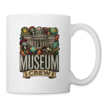 Museumsteam - Tasse - Weiß - Rechts
