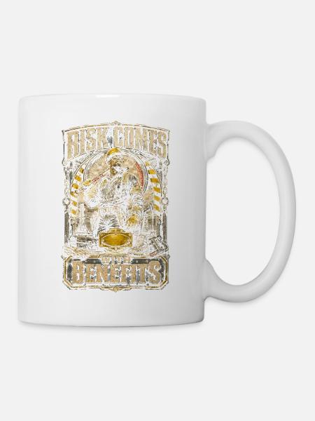 Bohrinsel Ölplattformarbeiter - Tasse - Weiß