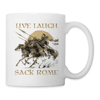 Période des migrations et histoire ancienne : Idée cadeau - Mug blanc - blanc - Droite