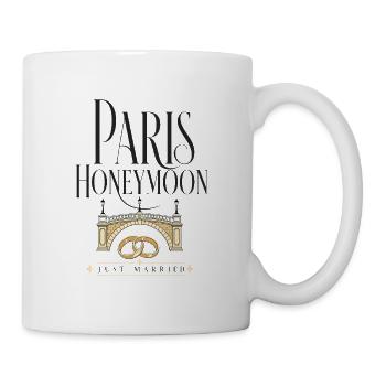 Lune de miel à Paris Voyage romantique - Mug blanc - blanc - Droite