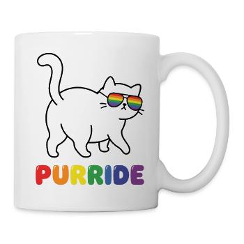 Pride Month LGBTQ – Purride - Tasse - Weiß - Rechts