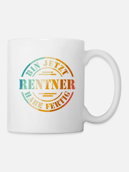 Rentner 2026 - Tasse - Weiß