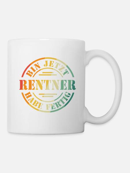 Pensionär 2026 - Tasse - Weiß