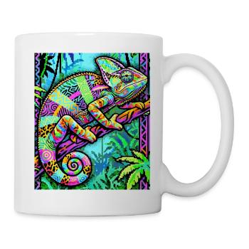 chameleon - Mug - white - Right