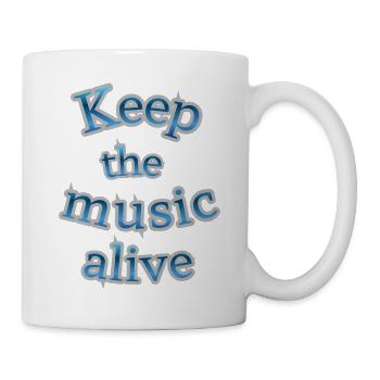 Keep music alive - Mug - white - Right